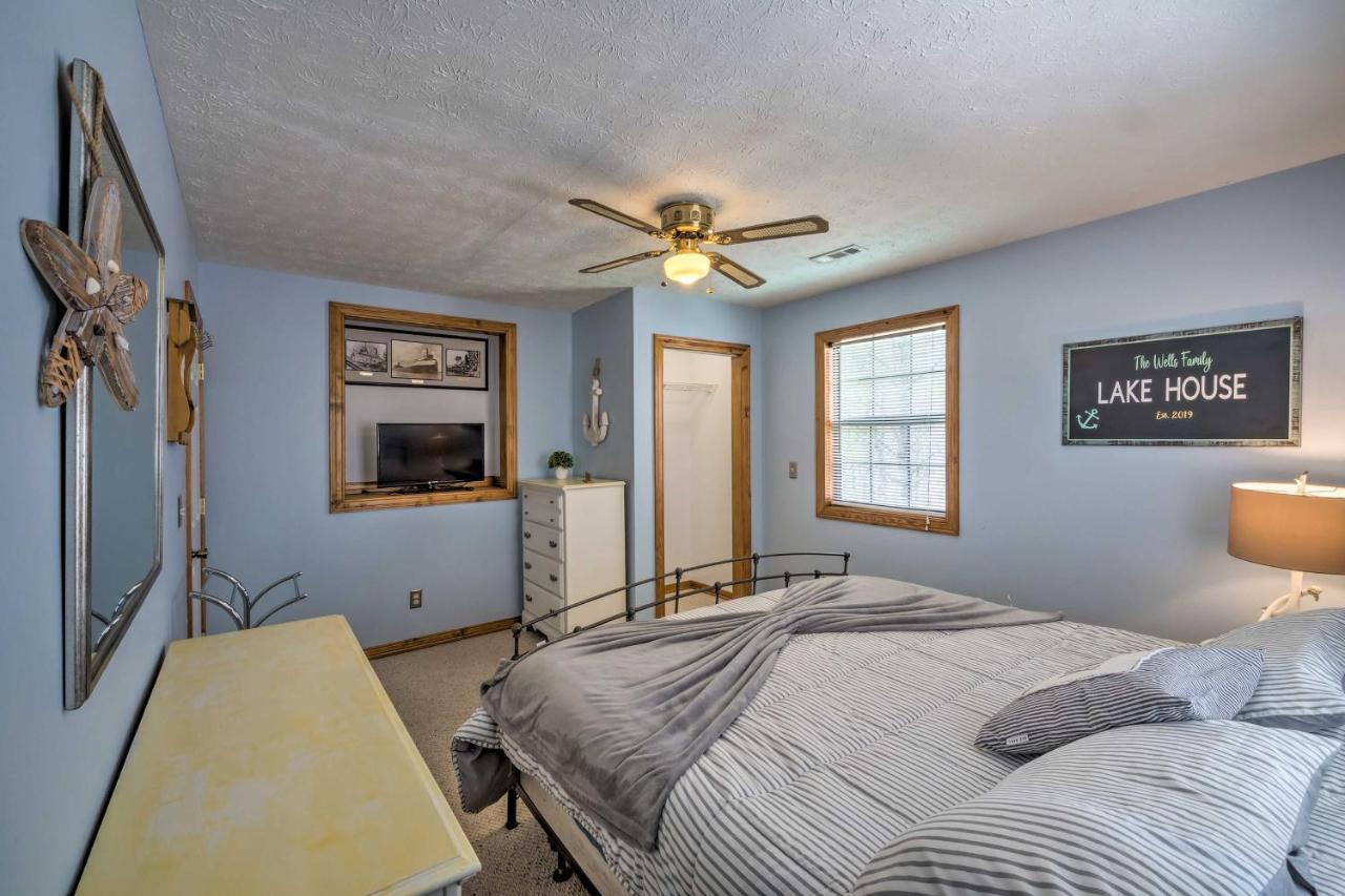 Lake House With Hot Tub And Fire Pit - 1 Mi To Marina! Frogue Extérieur photo